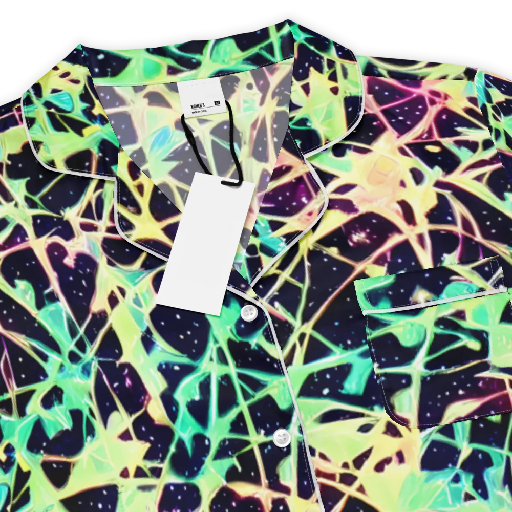 Astral Thicket on Women's Short Sleeve Pajama Top — Product details
