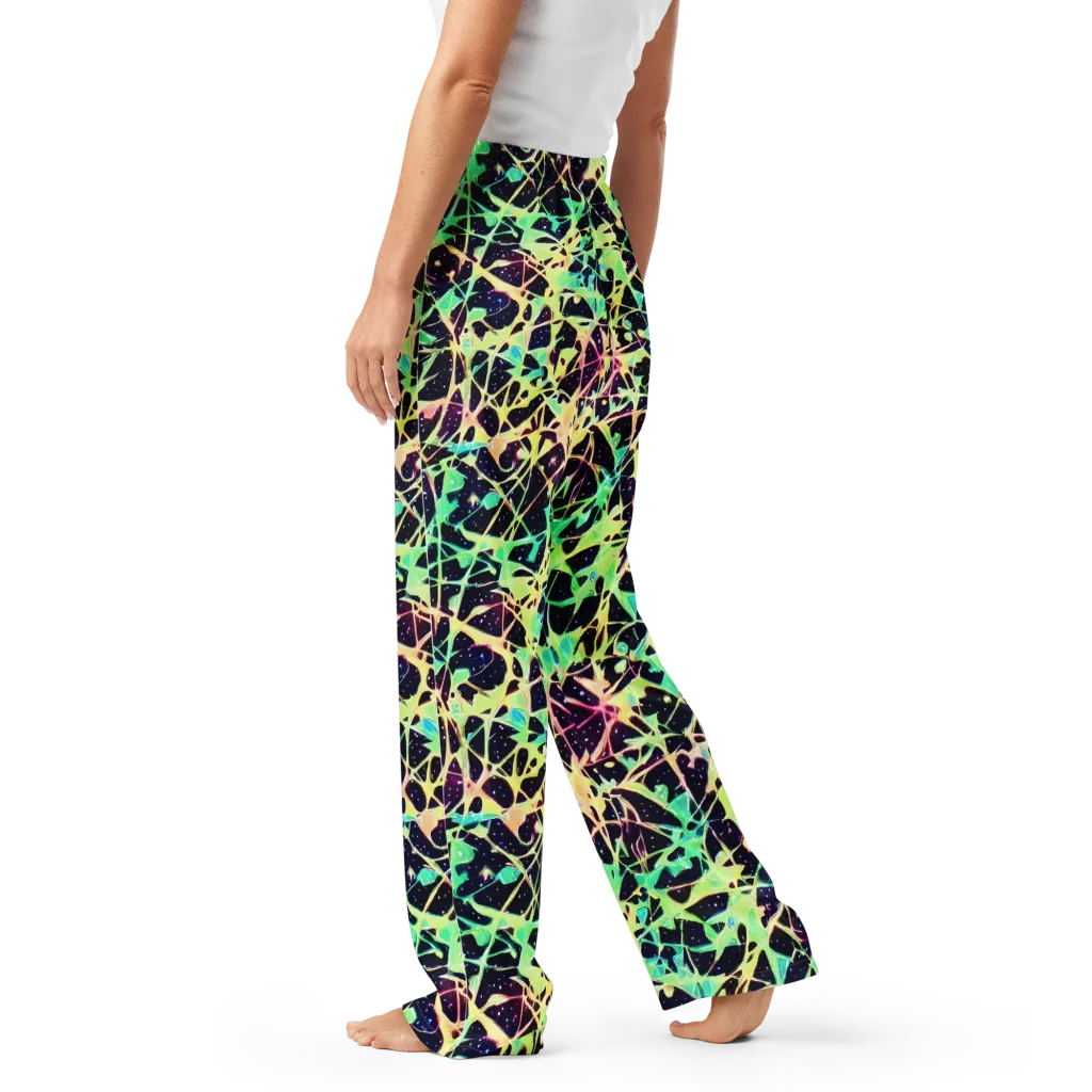 Astral Thicket on Women's Pajama Pants — Left