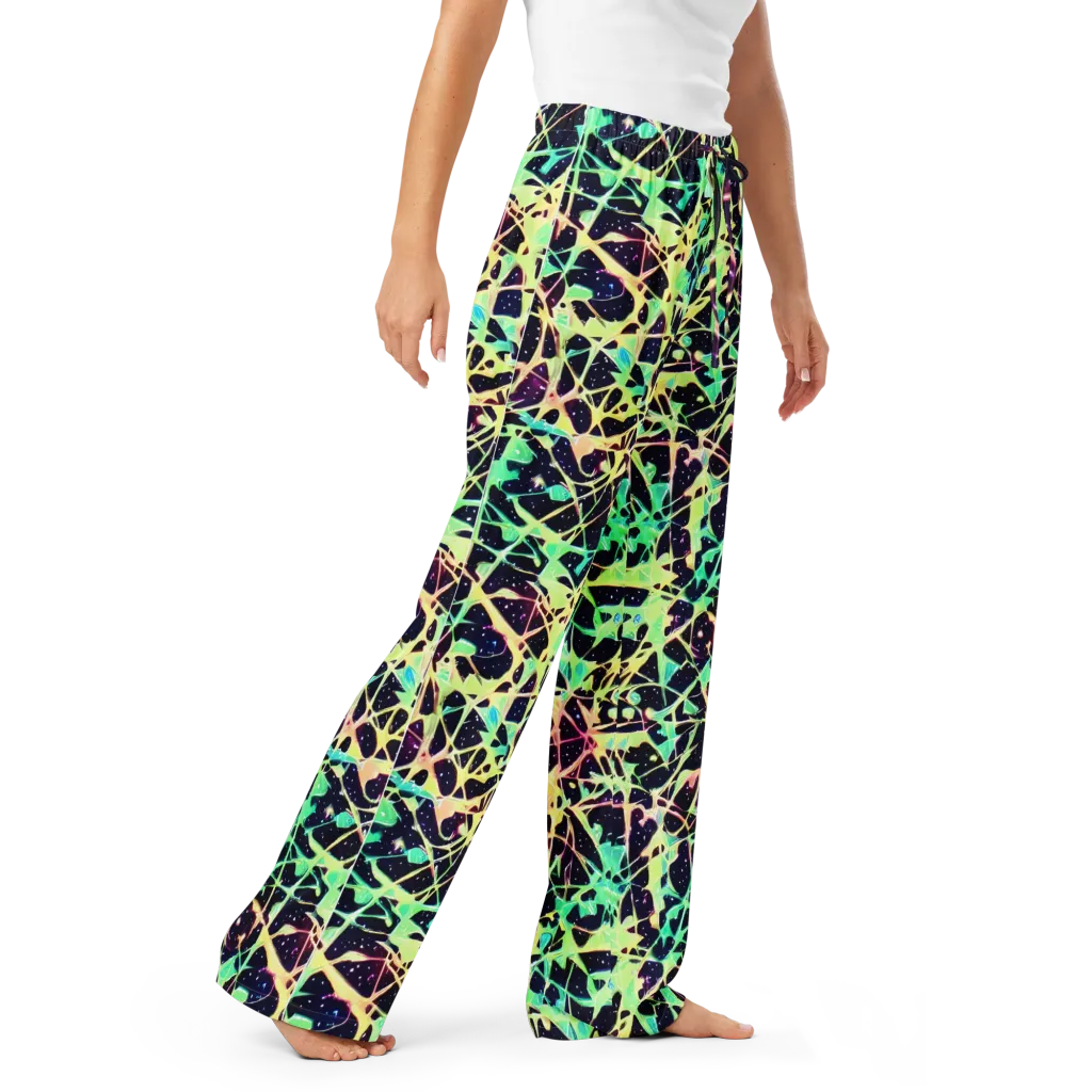 Astral Thicket on Women's Pajama Pants — Right Front