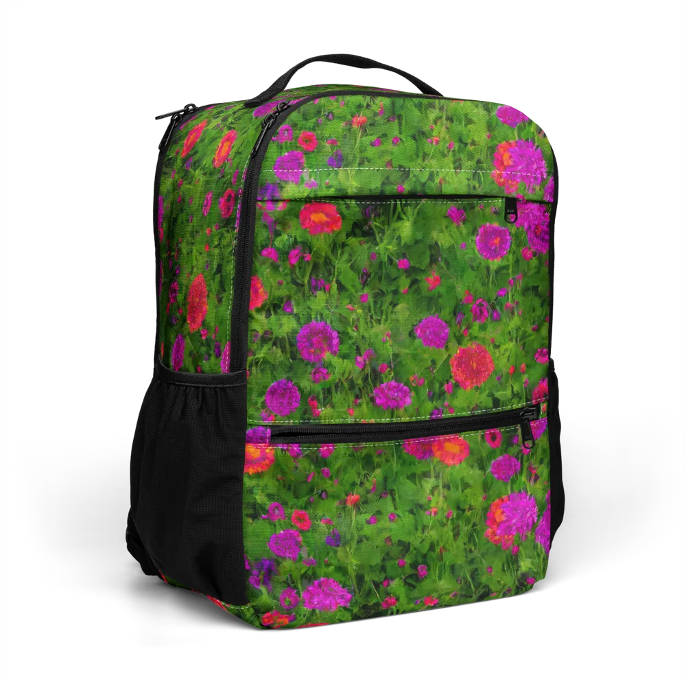 Electric Garden on Utility Backpack — Right Front