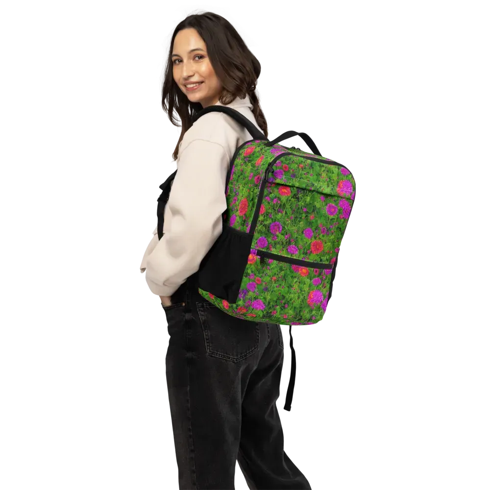 Electric Garden on Utility Backpack — Back