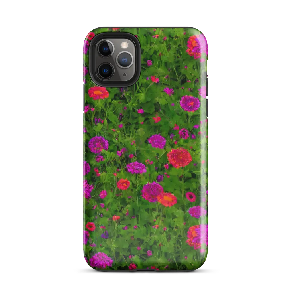Electric Garden on Tough Case for iPhone® — Front
