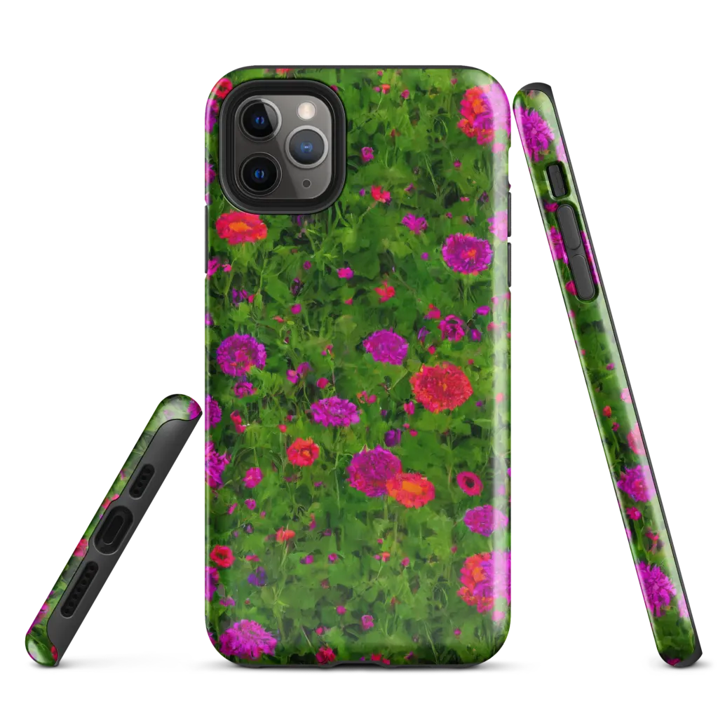 Electric Garden on Tough Case for iPhone® — Front