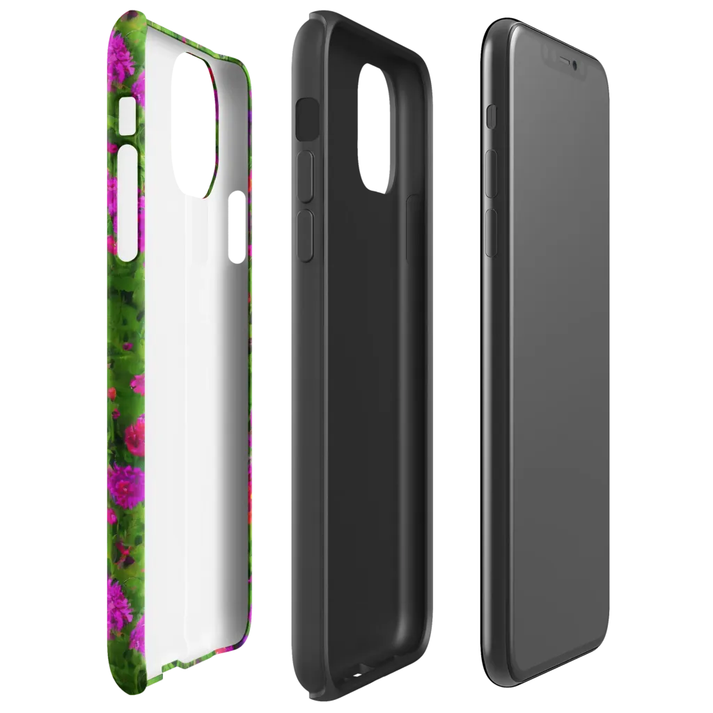 Electric Garden on Tough Case for iPhone® — Right