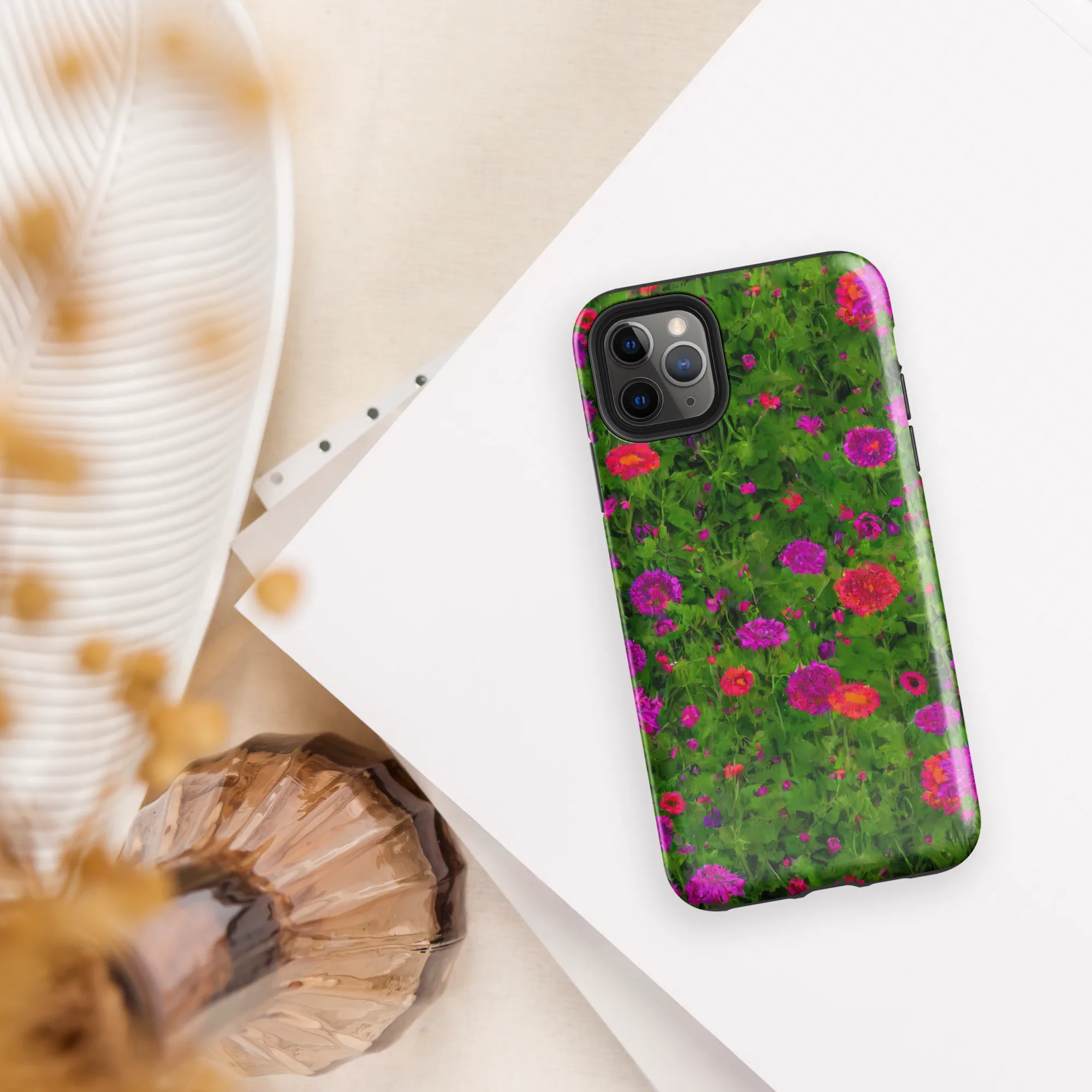 Electric Garden on Tough Case for iPhone® — Front