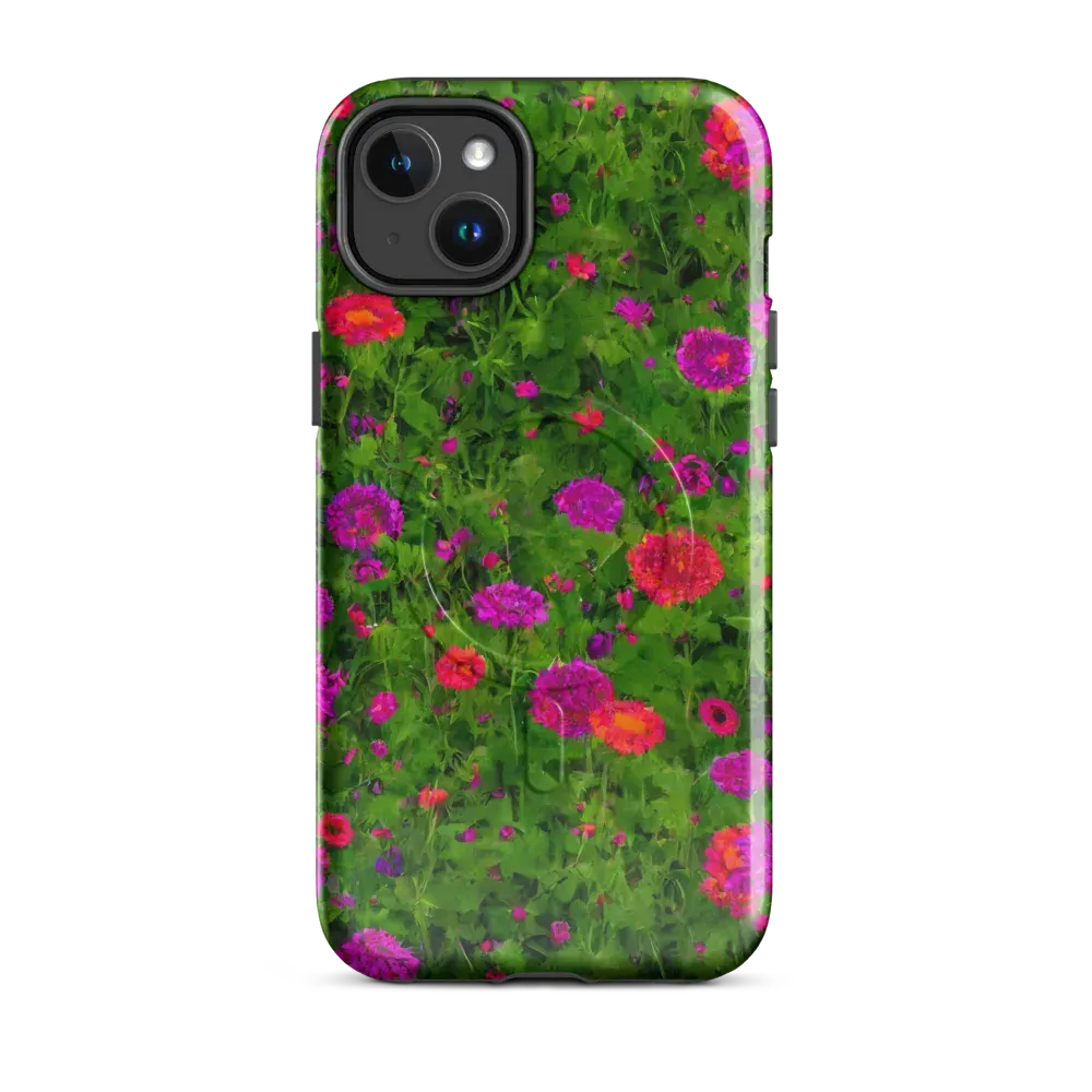 Electric Garden on MagSafe Tough Case for iPhone® — Front