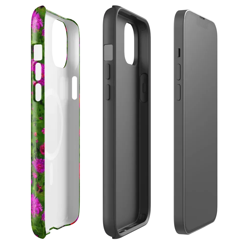 Electric Garden on MagSafe Tough Case for iPhone® — Front