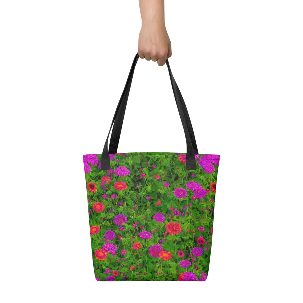 Electric Garden on Tote Bag — Front
