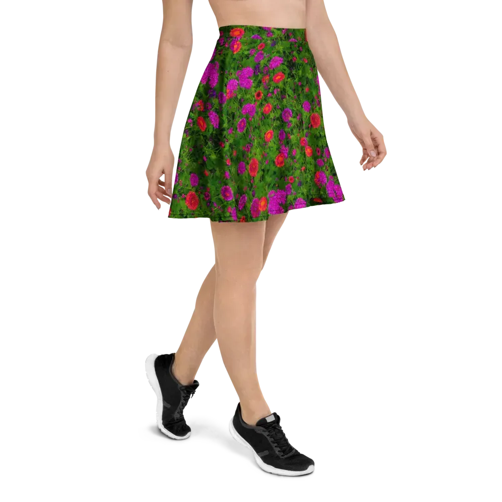 Electric Garden on Skater Skirt — Right