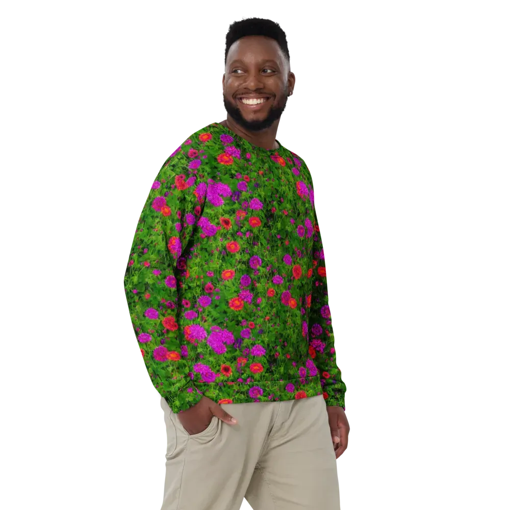 Electric Garden on Sweatshirt — Front