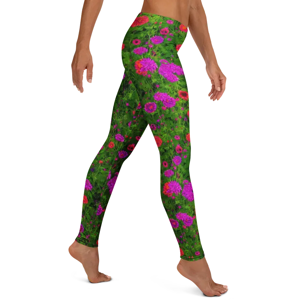 Electric Garden on Leggings — Right