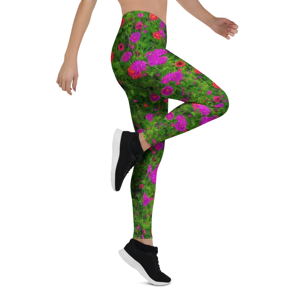 Electric Garden on Leggings — Right