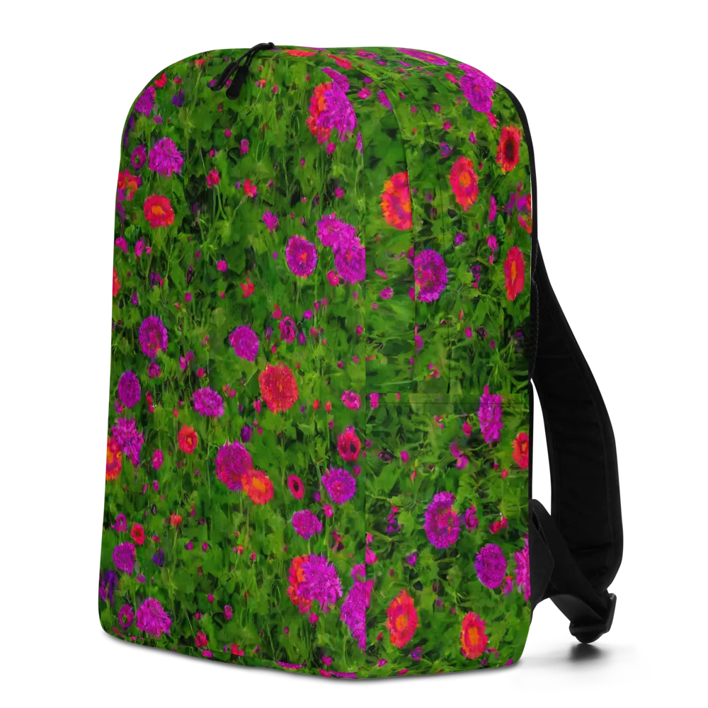Electric Garden on Minimalist Backpack — Left