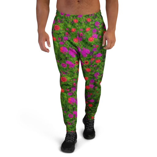 Electric Garden on a Men's Joggers