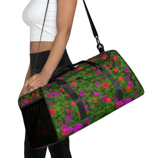 Electric Garden on a Duffle Bag