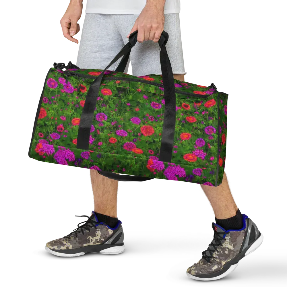 Electric Garden on Duffle Bag — Front