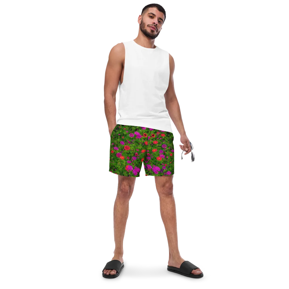 Electric Garden on Swim Trunks — Front