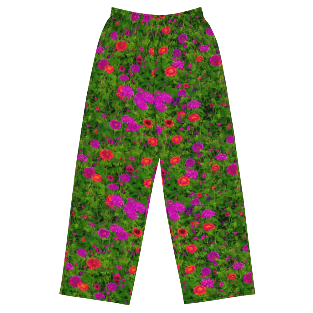 Electric Garden on Wide-Leg Pants — Front