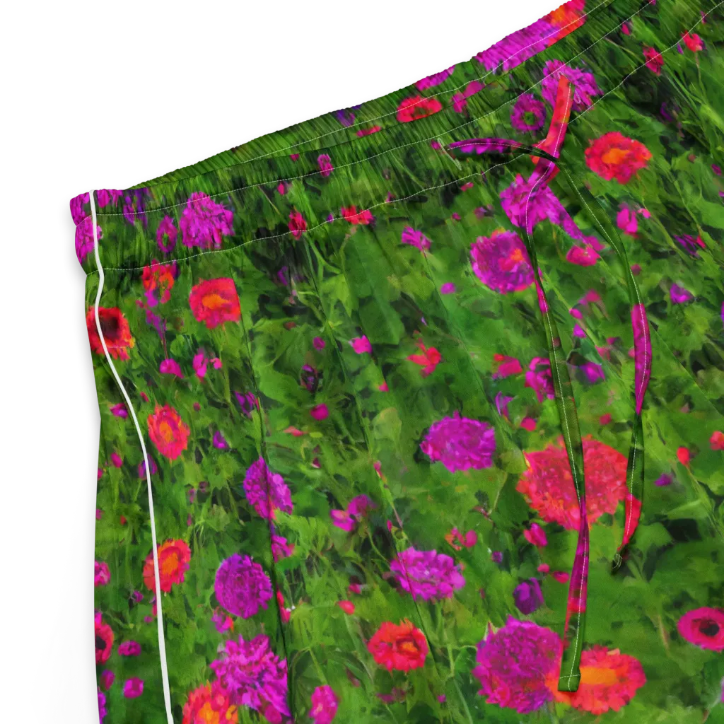 Electric Garden on Women's Pajama Shorts — Product details
