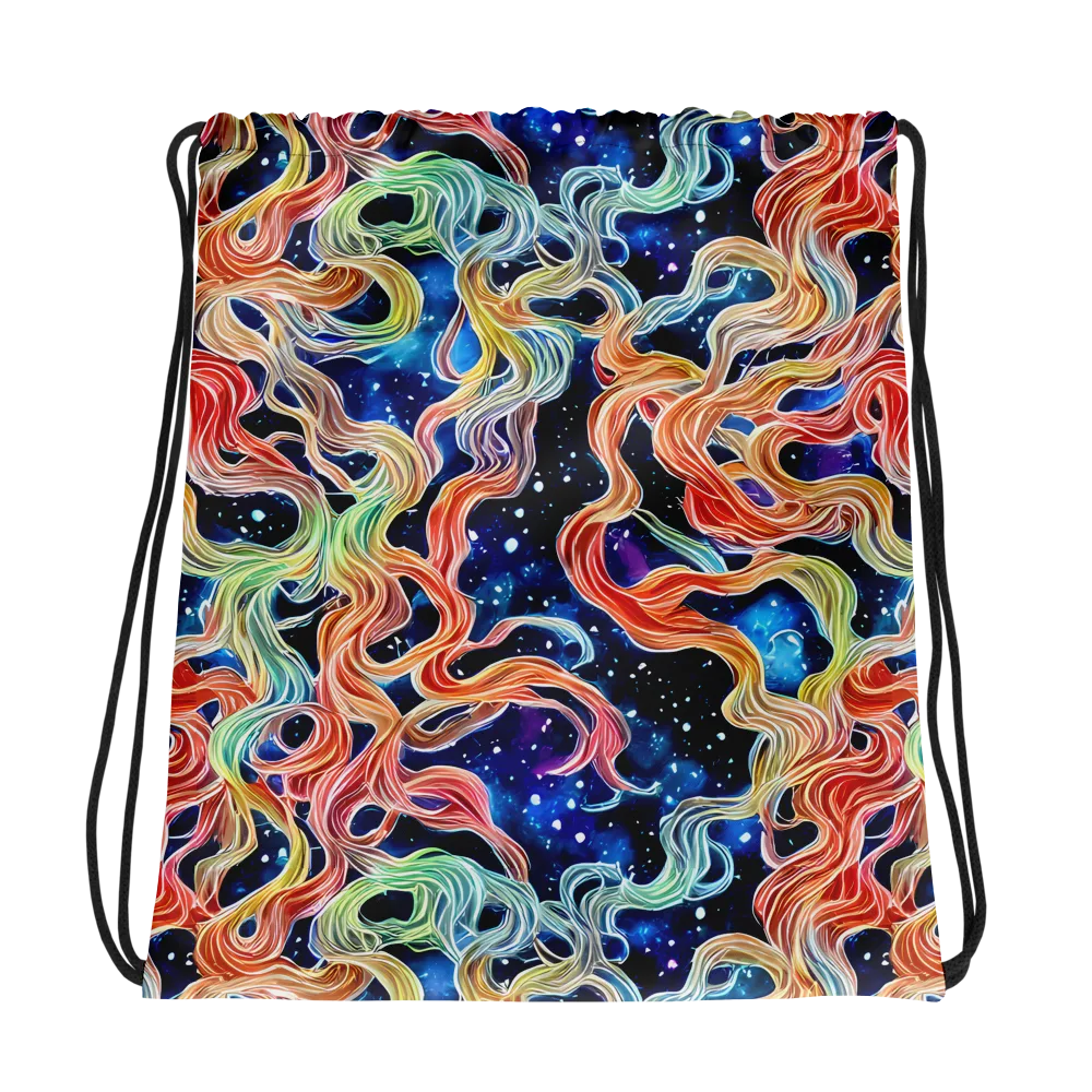 Nebula Swirl on Drawstring Bag — Photo