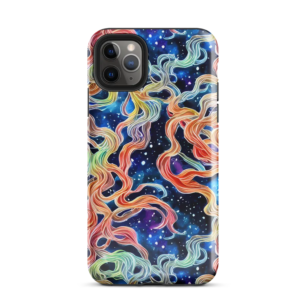 Nebula Swirl on Tough Case for iPhone® — Front