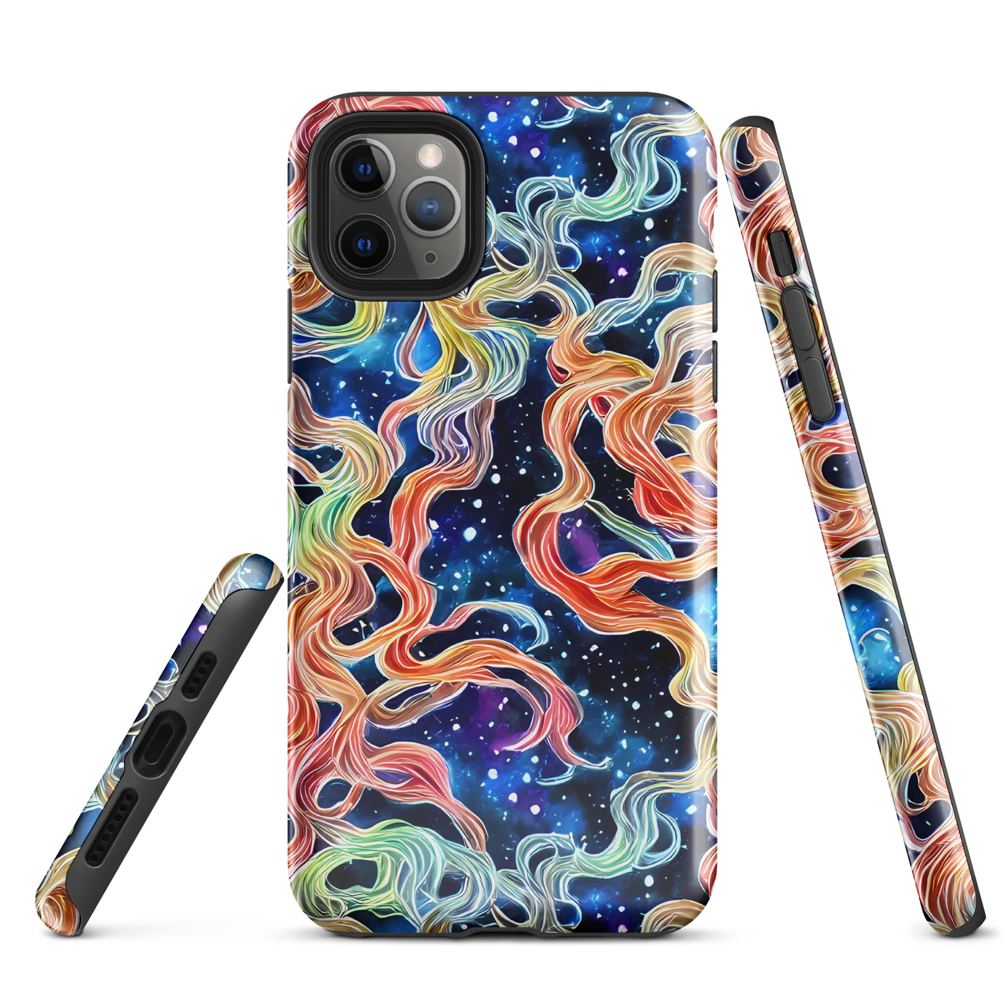 Nebula Swirl on Tough Case for iPhone® — Front