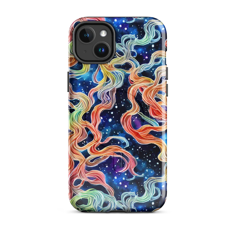 Nebula Swirl on MagSafe Tough Case for iPhone® — Front