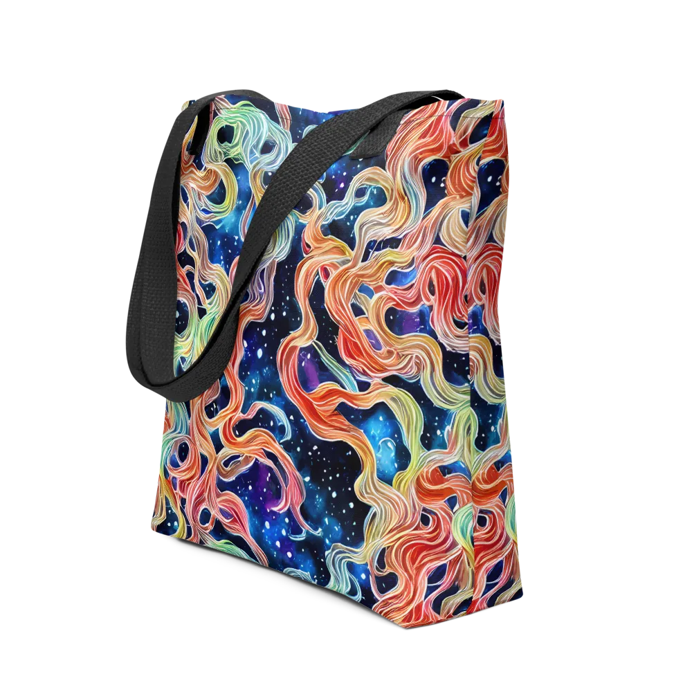 Nebula Swirl on Tote Bag — Front