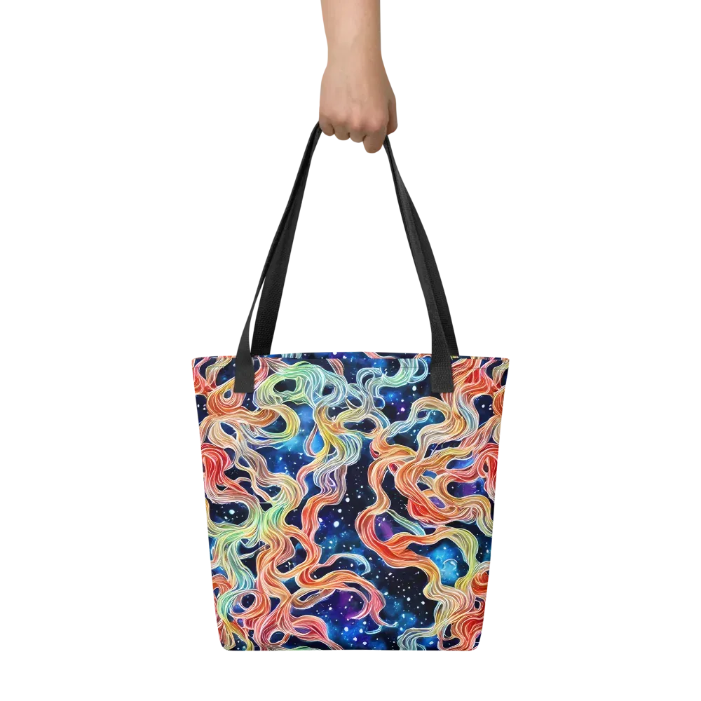 Nebula Swirl on Tote Bag — Front