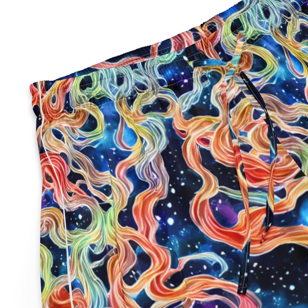 Nebula Swirl on Women's Pajama Shorts — Product details