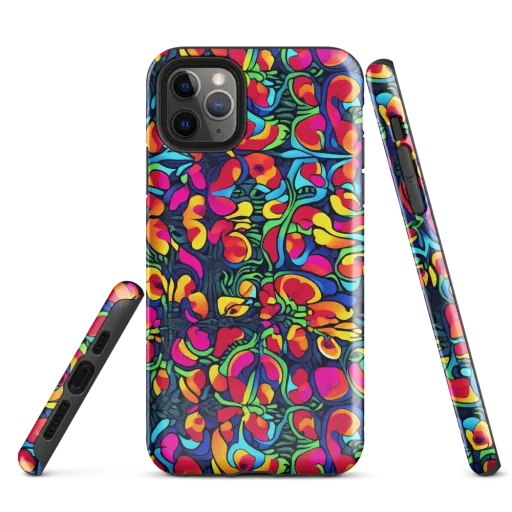 Neon Garden on a Tough Case for iPhone®