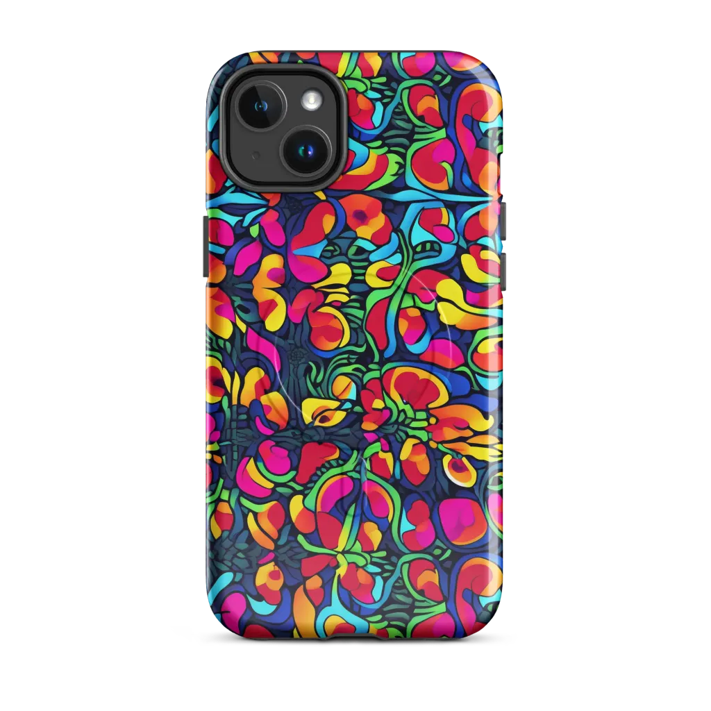 Neon Garden on MagSafe Tough Case for iPhone® — Front