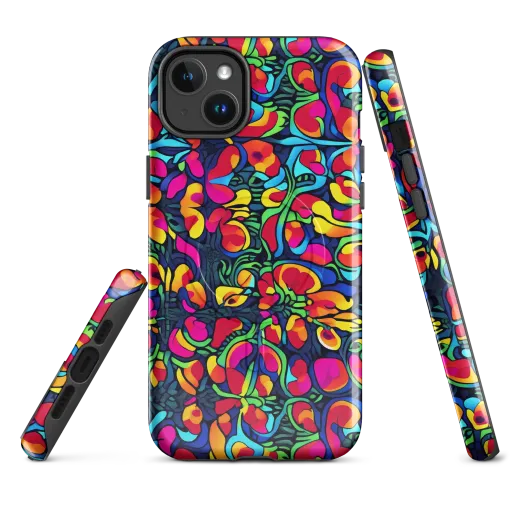 Neon Garden on a MagSafe Tough Case for iPhone®