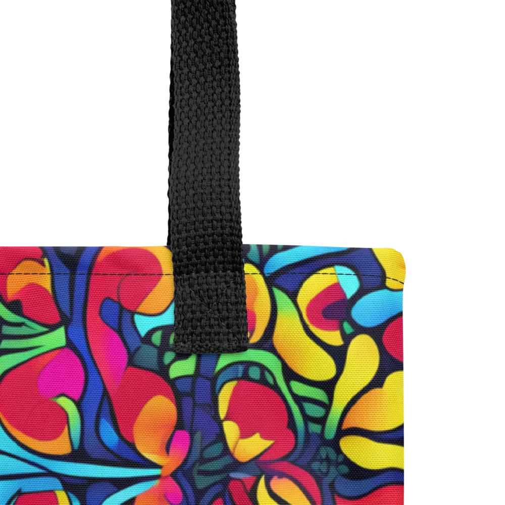 Neon Garden on Tote Bag — Product details