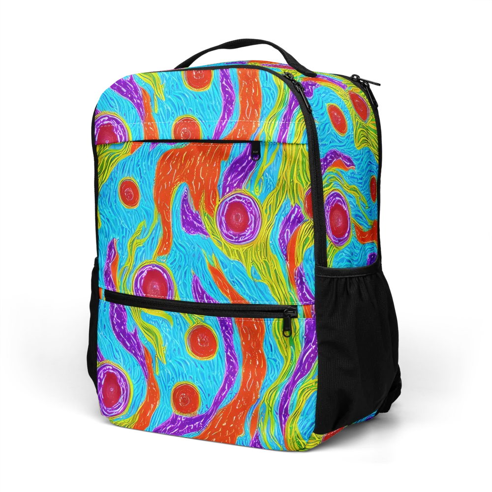 Chromatic Harvest on Utility Backpack — Left Front