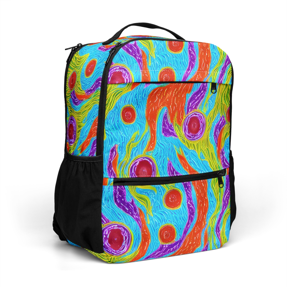 Chromatic Harvest on Utility Backpack — Right Front