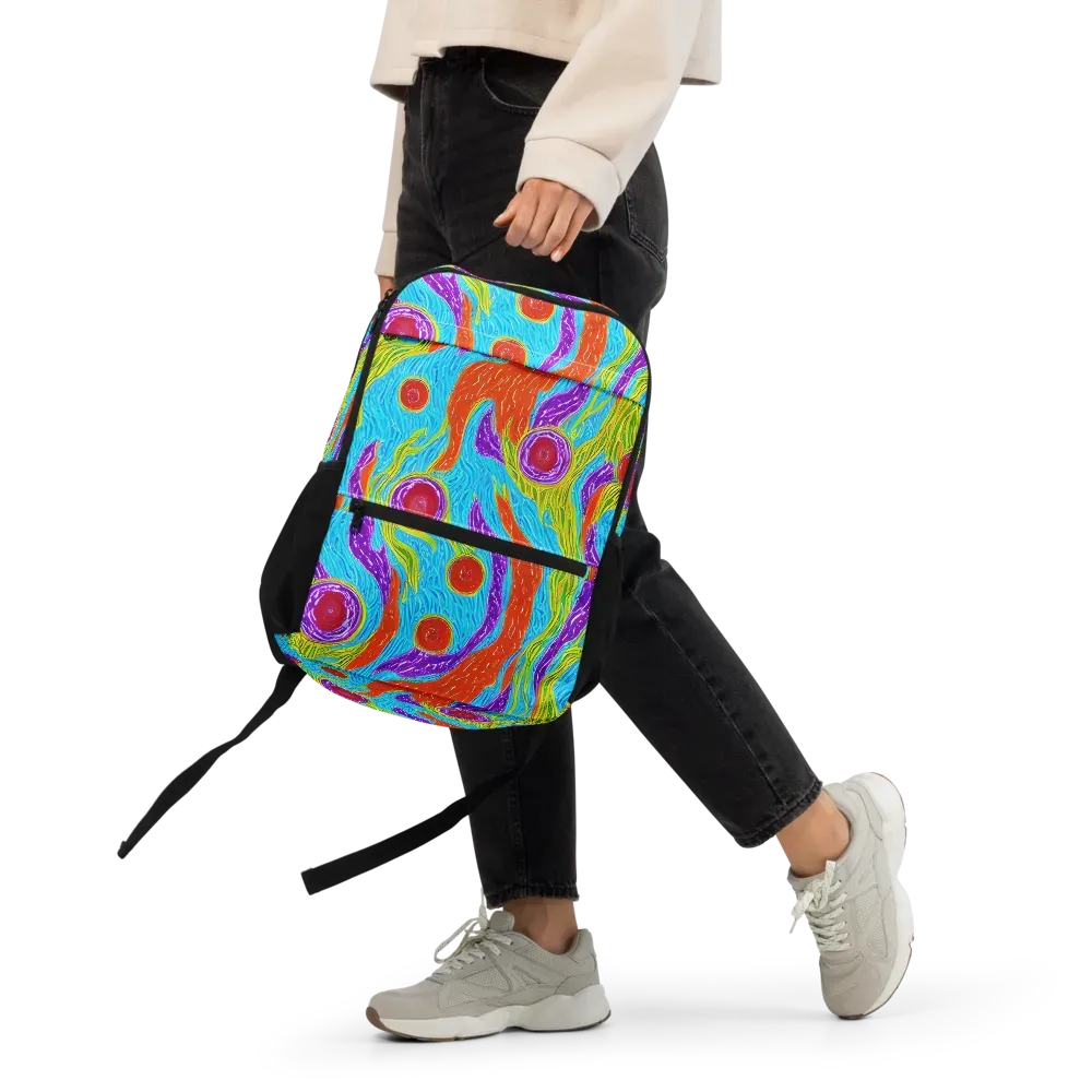 Chromatic Harvest on Utility Backpack — Front