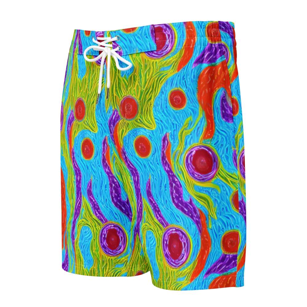 Chromatic Harvest on Men's Board Shorts — Front