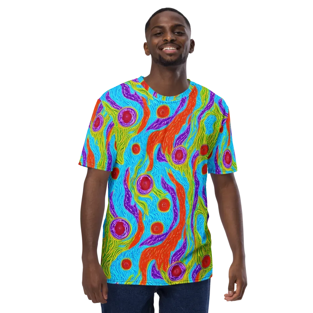 Chromatic Harvest on Men's Crew Neck T-Shirt — Front