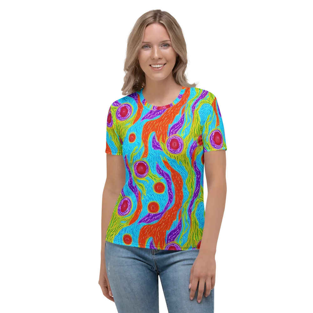 Chromatic Harvest on Women's Crew Neck T-Shirt — Front