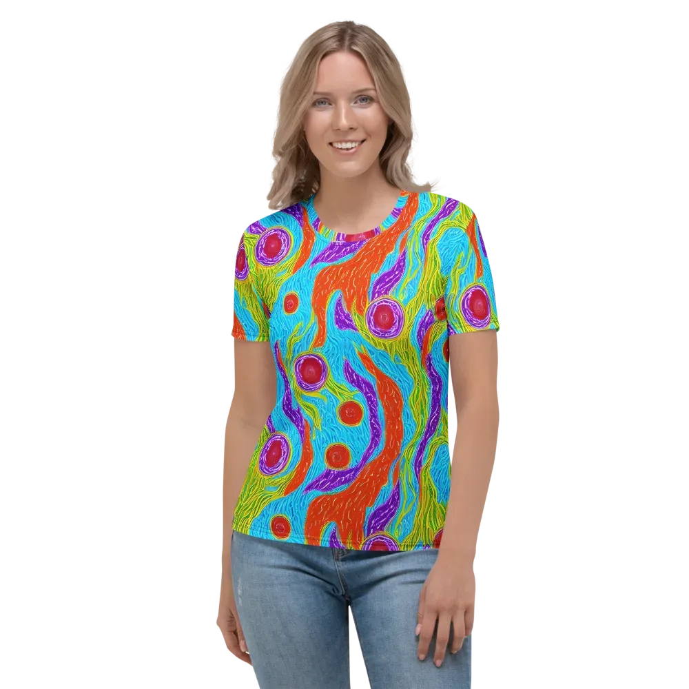 Chromatic Harvest on Women's Crew Neck T-Shirt — Front