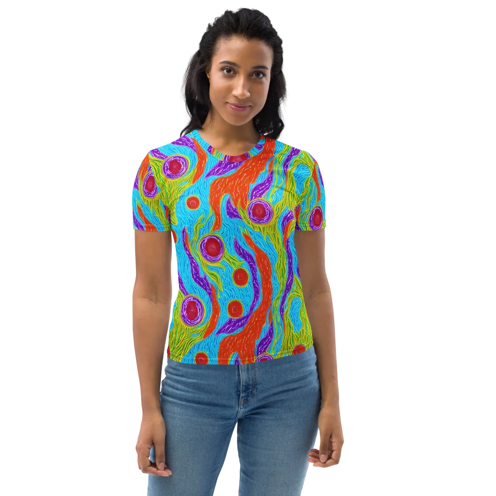 Chromatic Harvest on Women's Crew Neck T-Shirt — Front