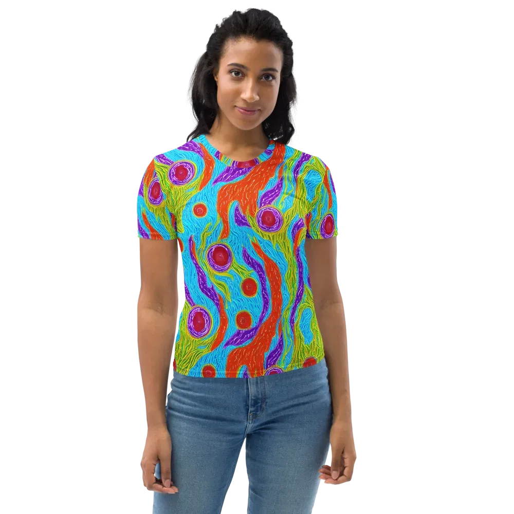 Chromatic Harvest on Women's Crew Neck T-Shirt — Front