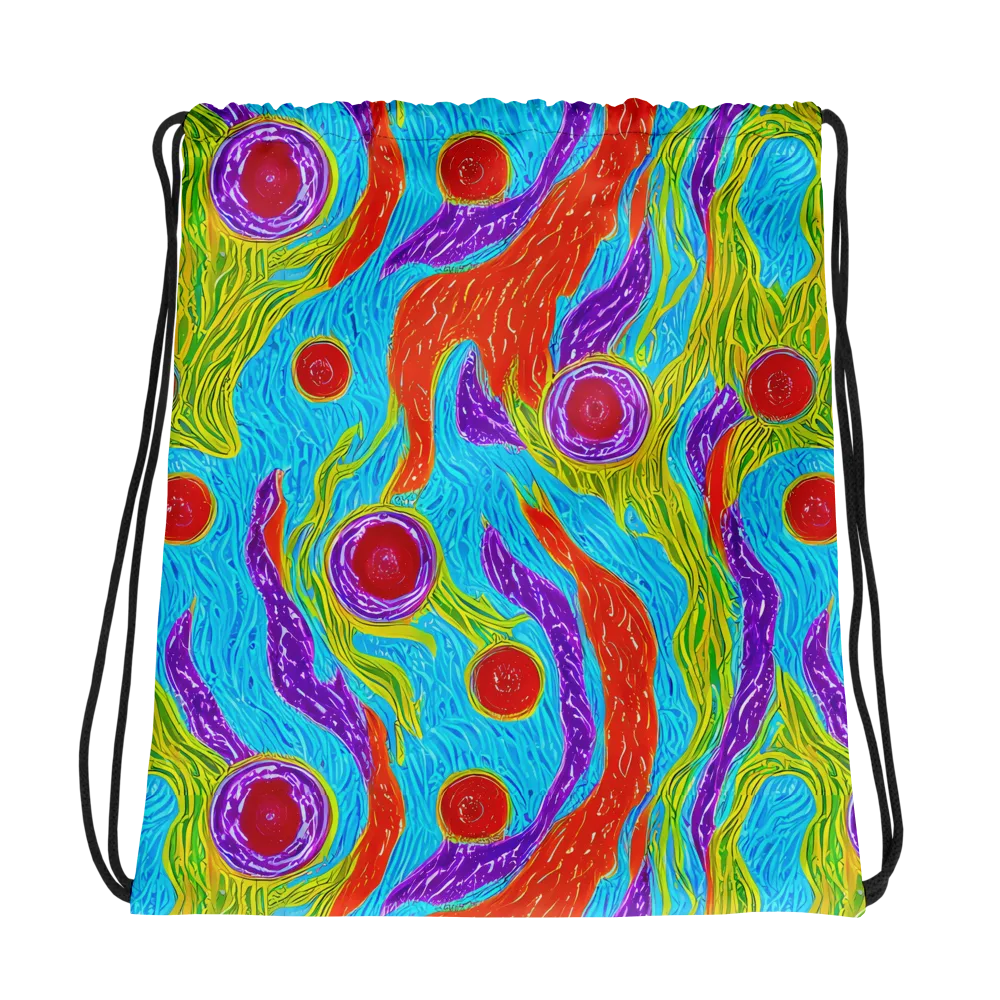 Chromatic Harvest on Drawstring Bag — Photo