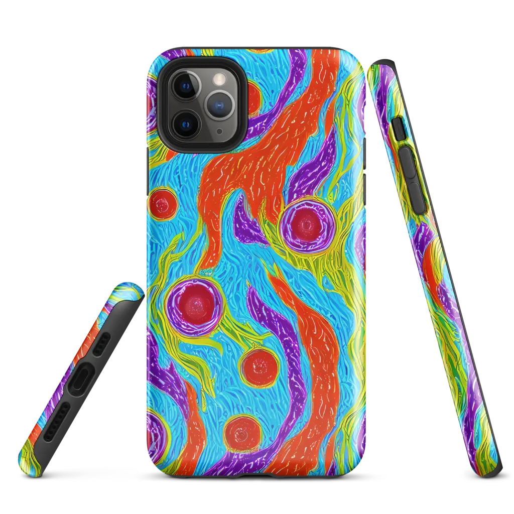 Chromatic Harvest on Tough Case for iPhone® — Front