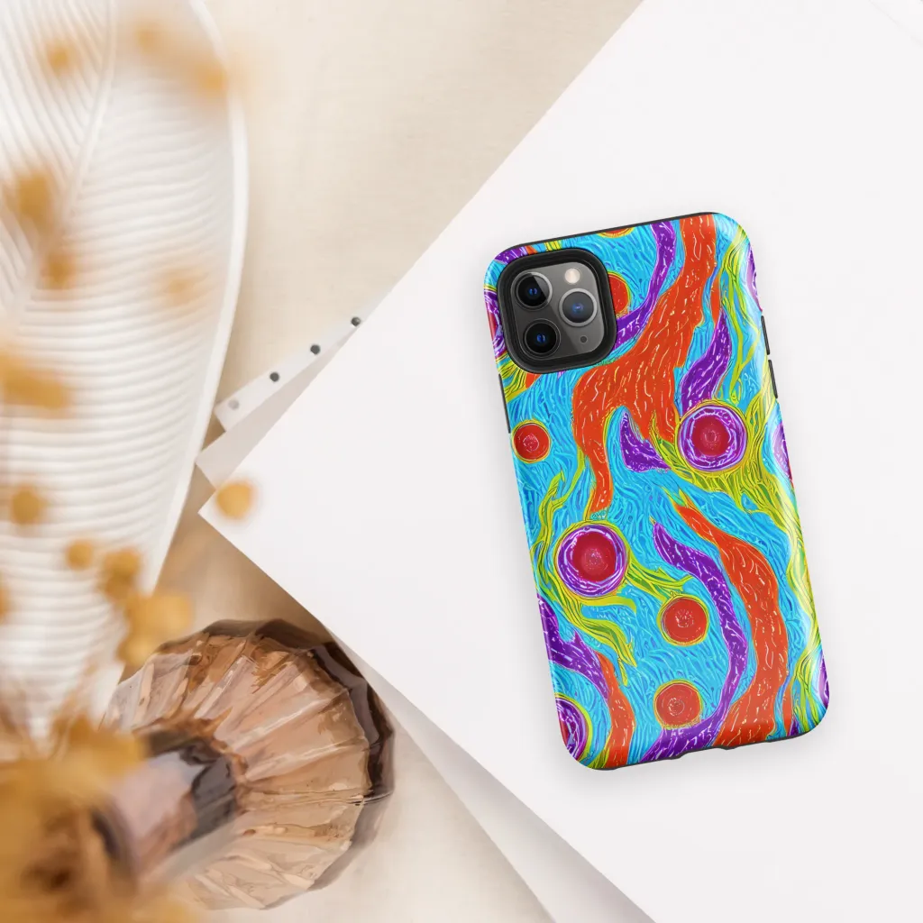 Chromatic Harvest on Tough Case for iPhone® — Front