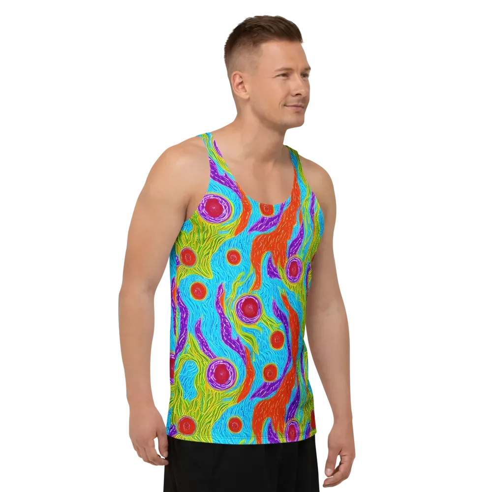 Chromatic Harvest on Men's Tank Top — Right Front