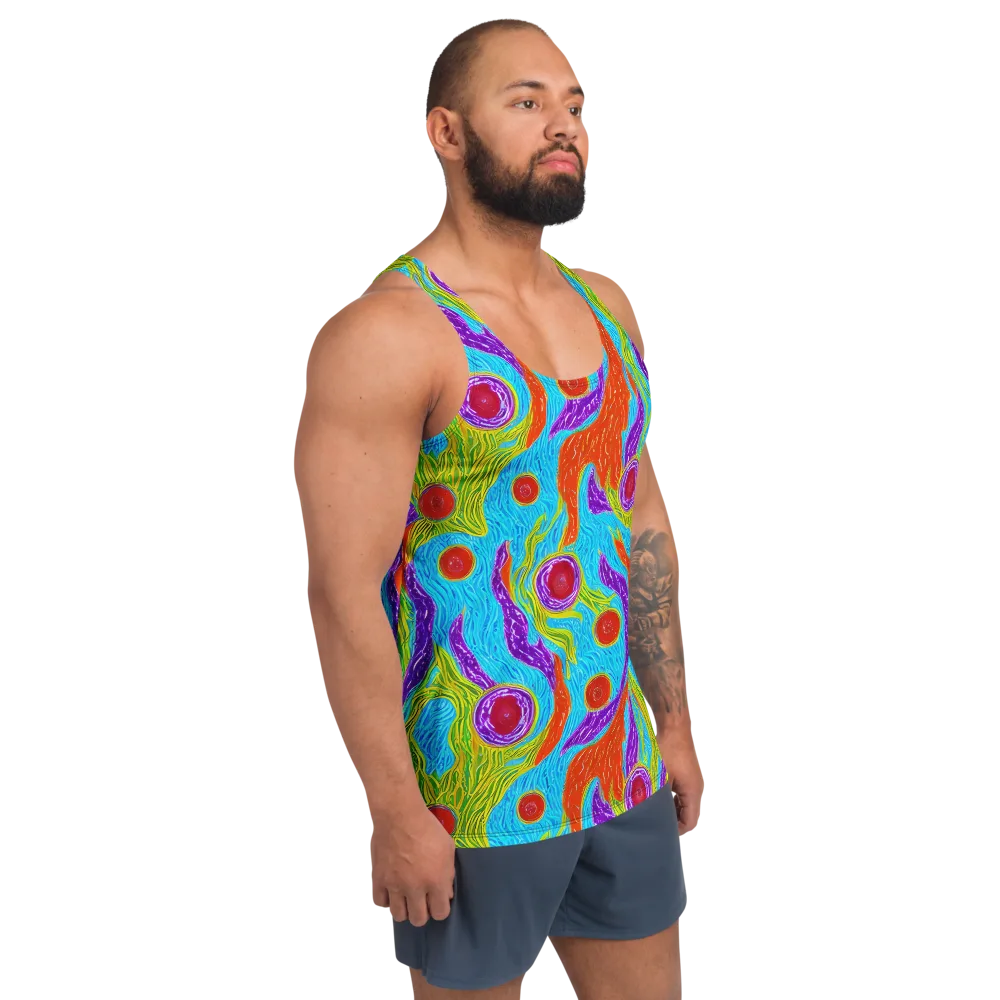 Chromatic Harvest on Men's Tank Top — Right Front