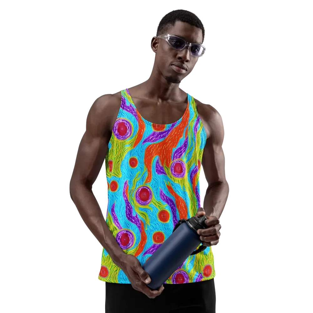 Chromatic Harvest on Men's Tank Top — Front
