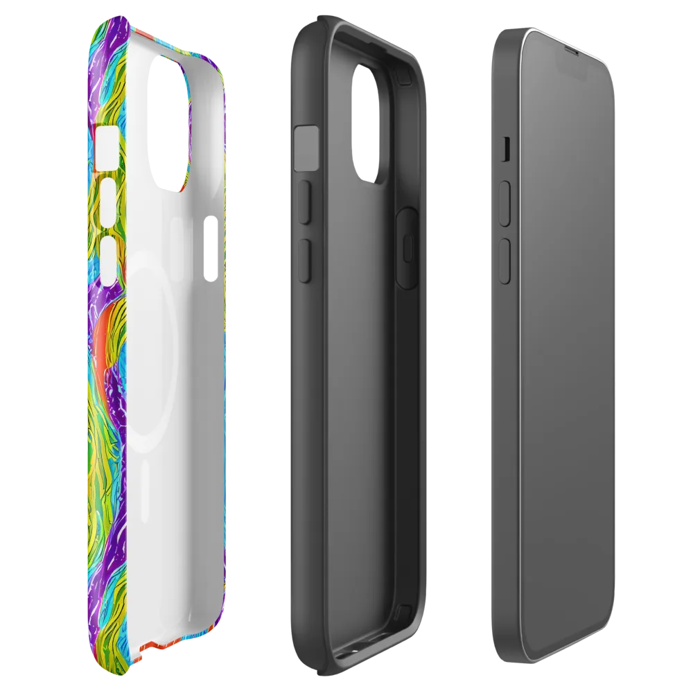 Chromatic Harvest on MagSafe Tough Case for iPhone® — Front